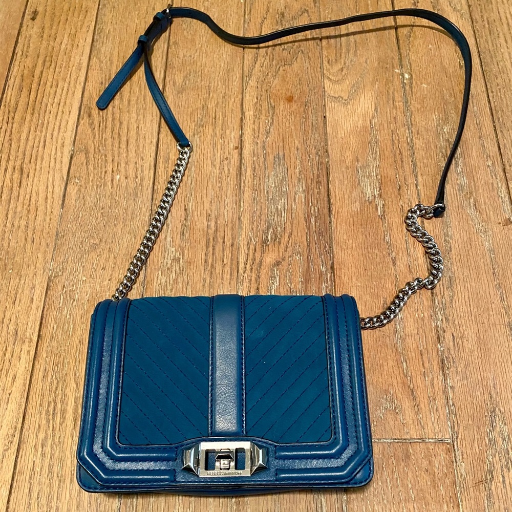 Rebecca Minkoff Chevron Quilted Small Crossbody